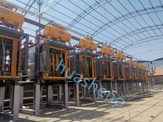 Χουασένγκ Icf Block Molding Machine με εξατομικευμένο αίτημα και χρόνο κύκλου 60-180s
