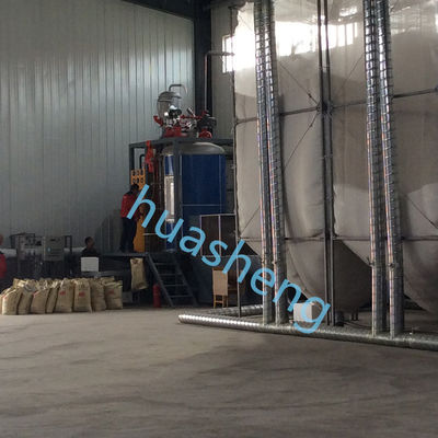 8-40kg/M3 Δυστικότητα EPS Προεκτετατής για πλήρως αυτόματη μηχανή κατασκευής σφαιρών από στυροφόνο